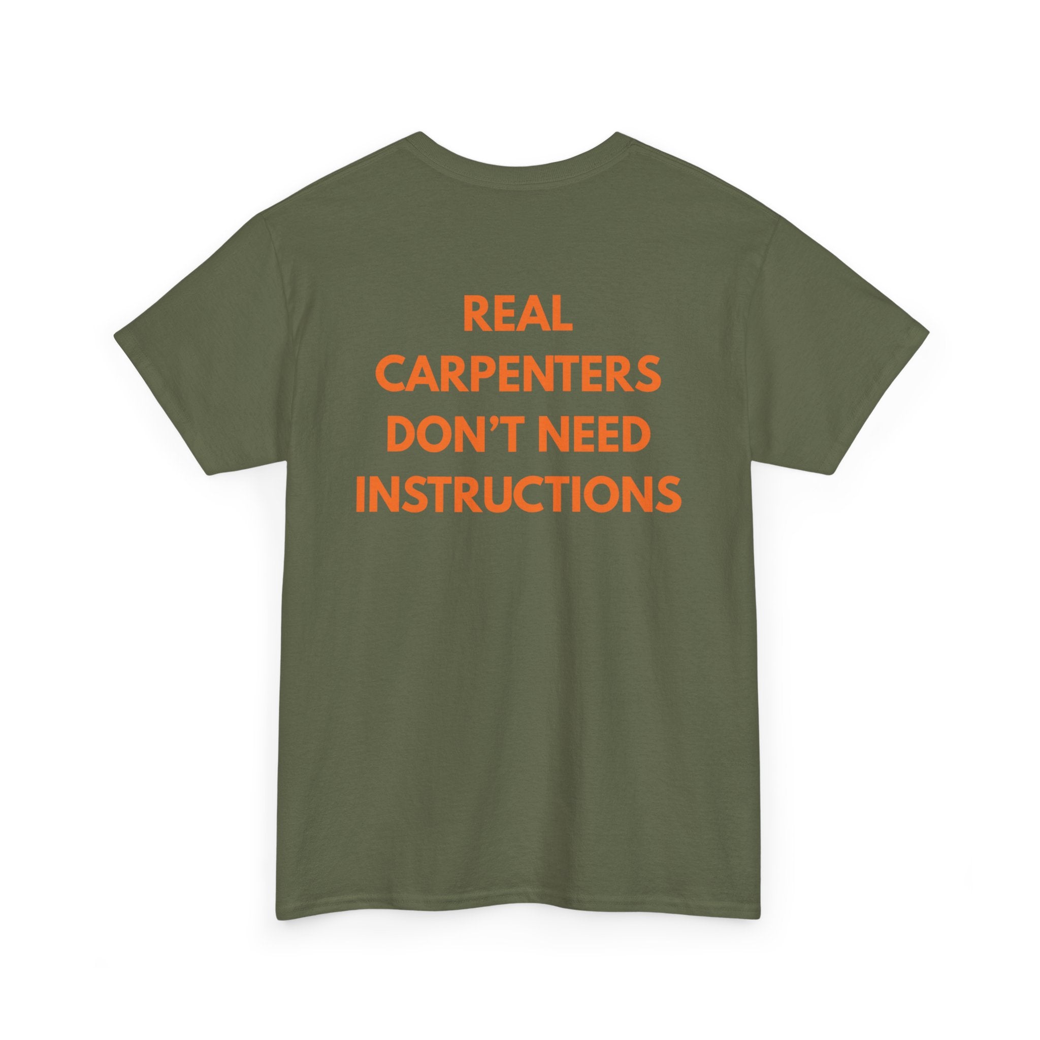 Real Carpenters Don't Need Instructions