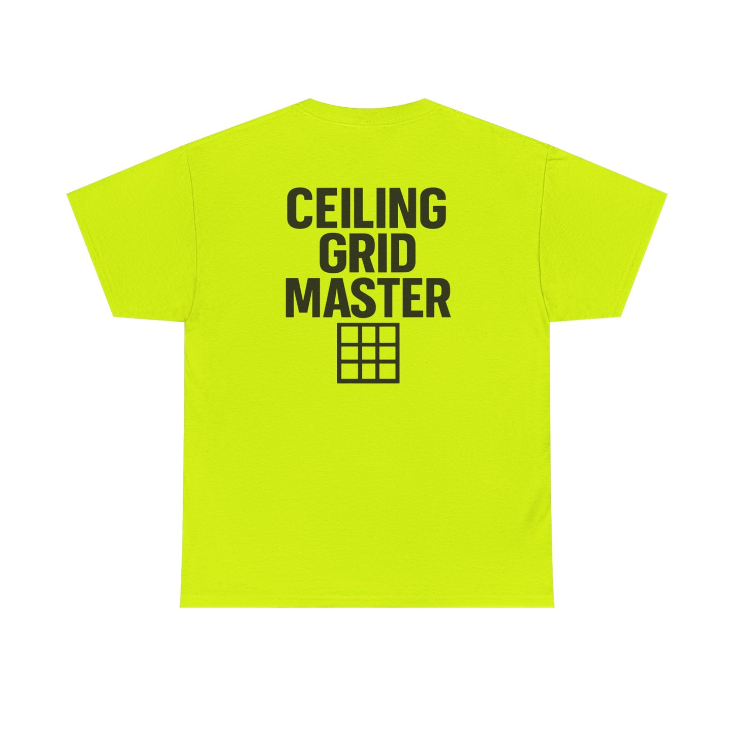 “Ceiling Grid Master” shirt