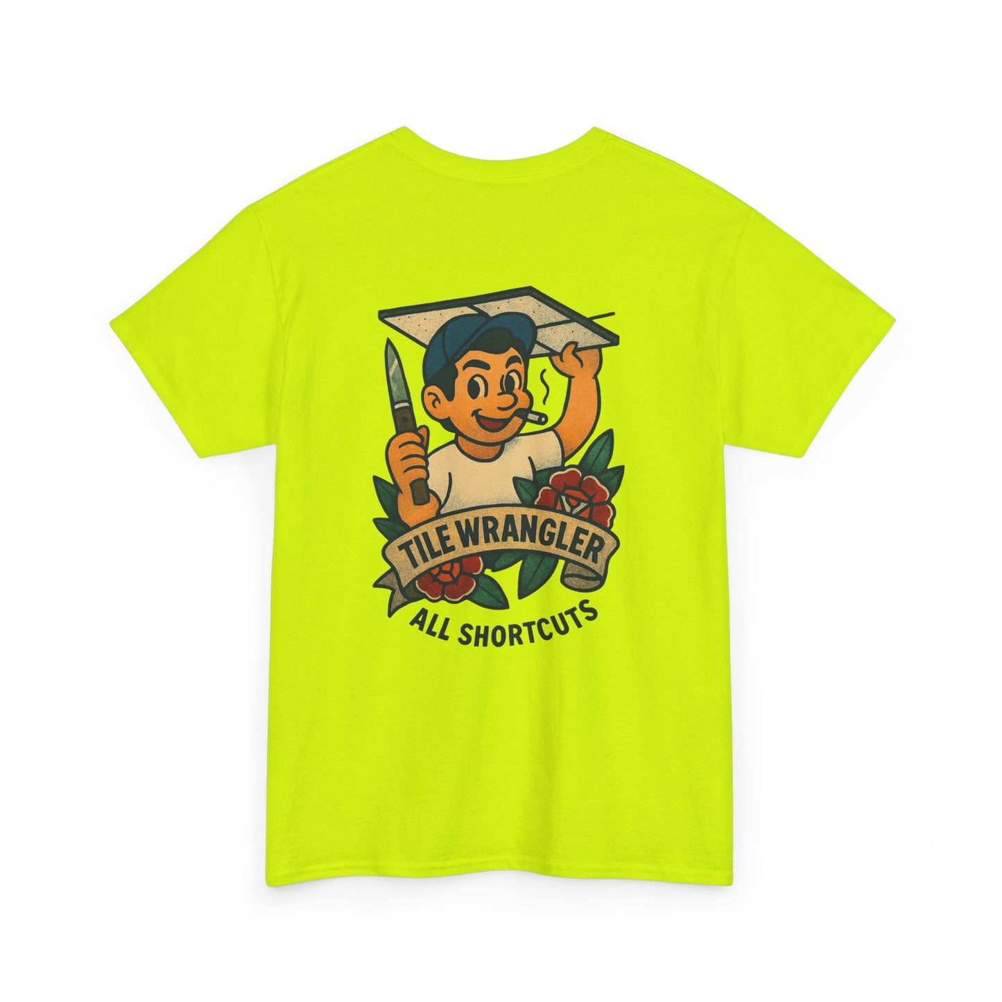 “Tile Wrangler. All shortcuts” shirt