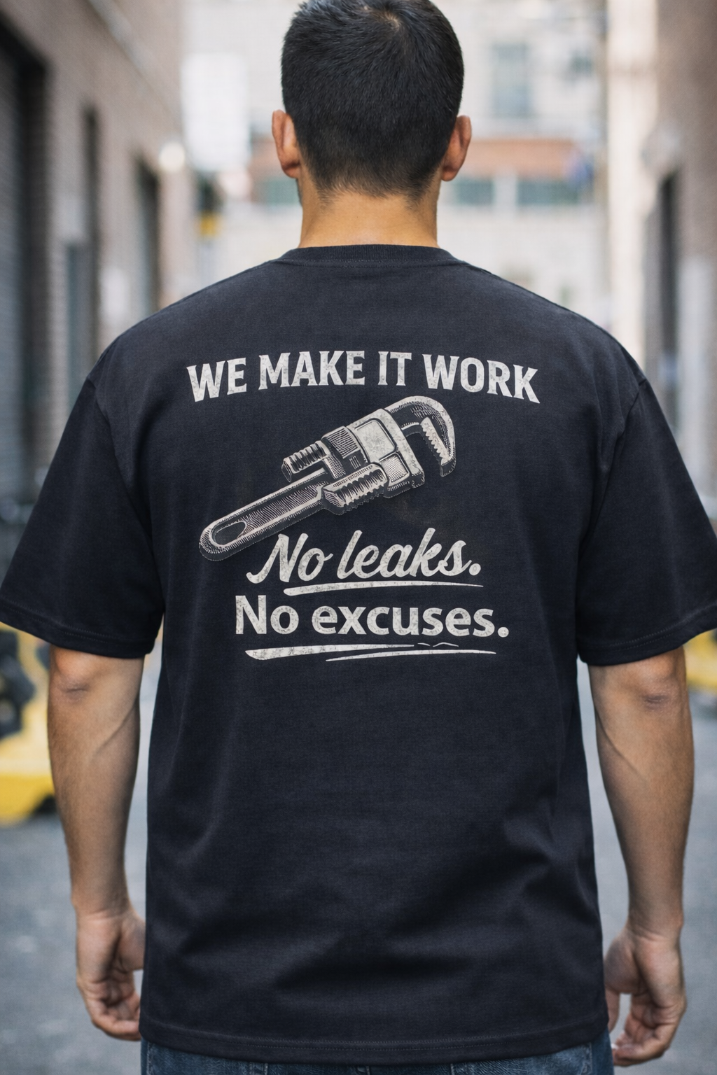 We Make it Work - with wrench graphic