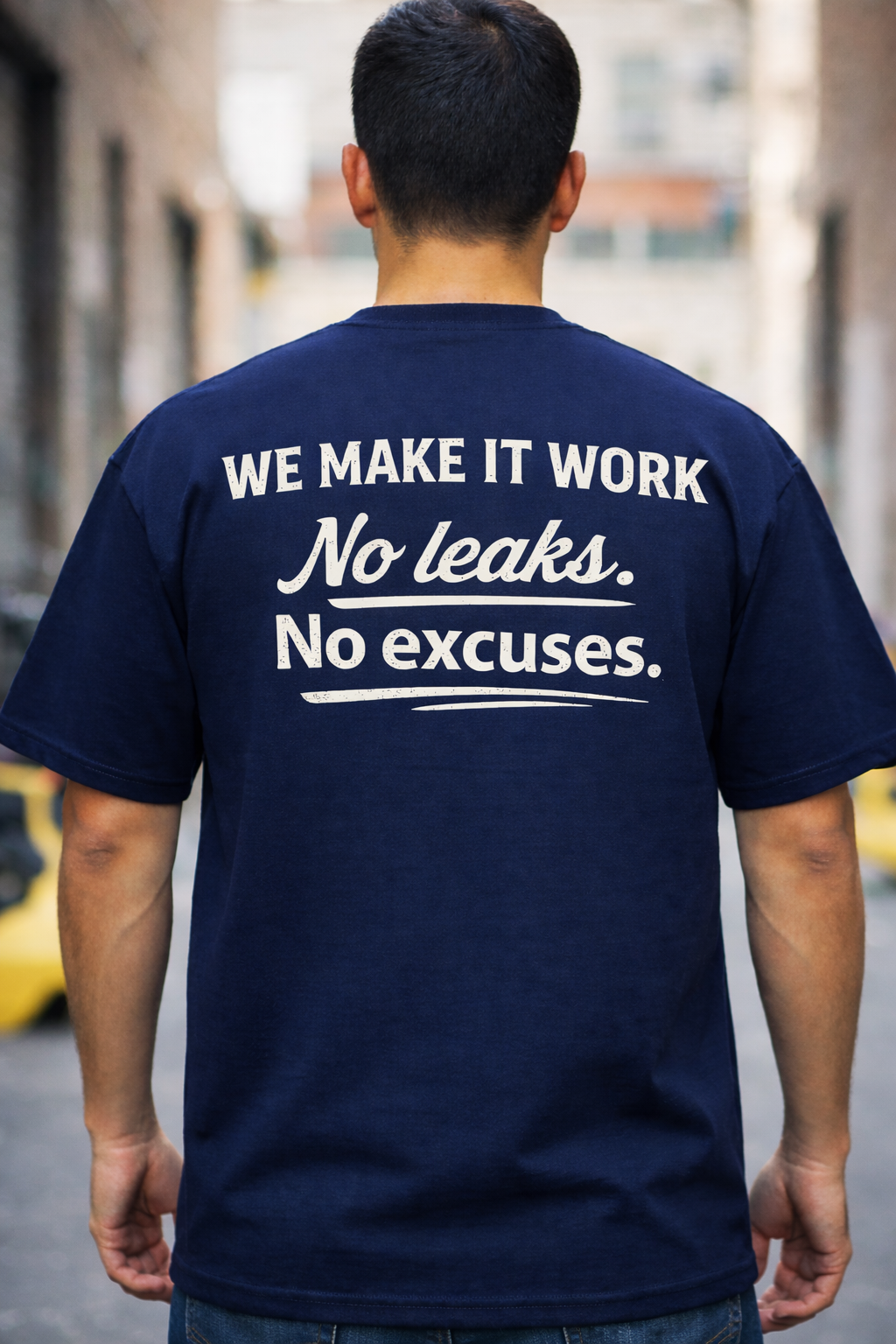 We Make it Work - text only shirt