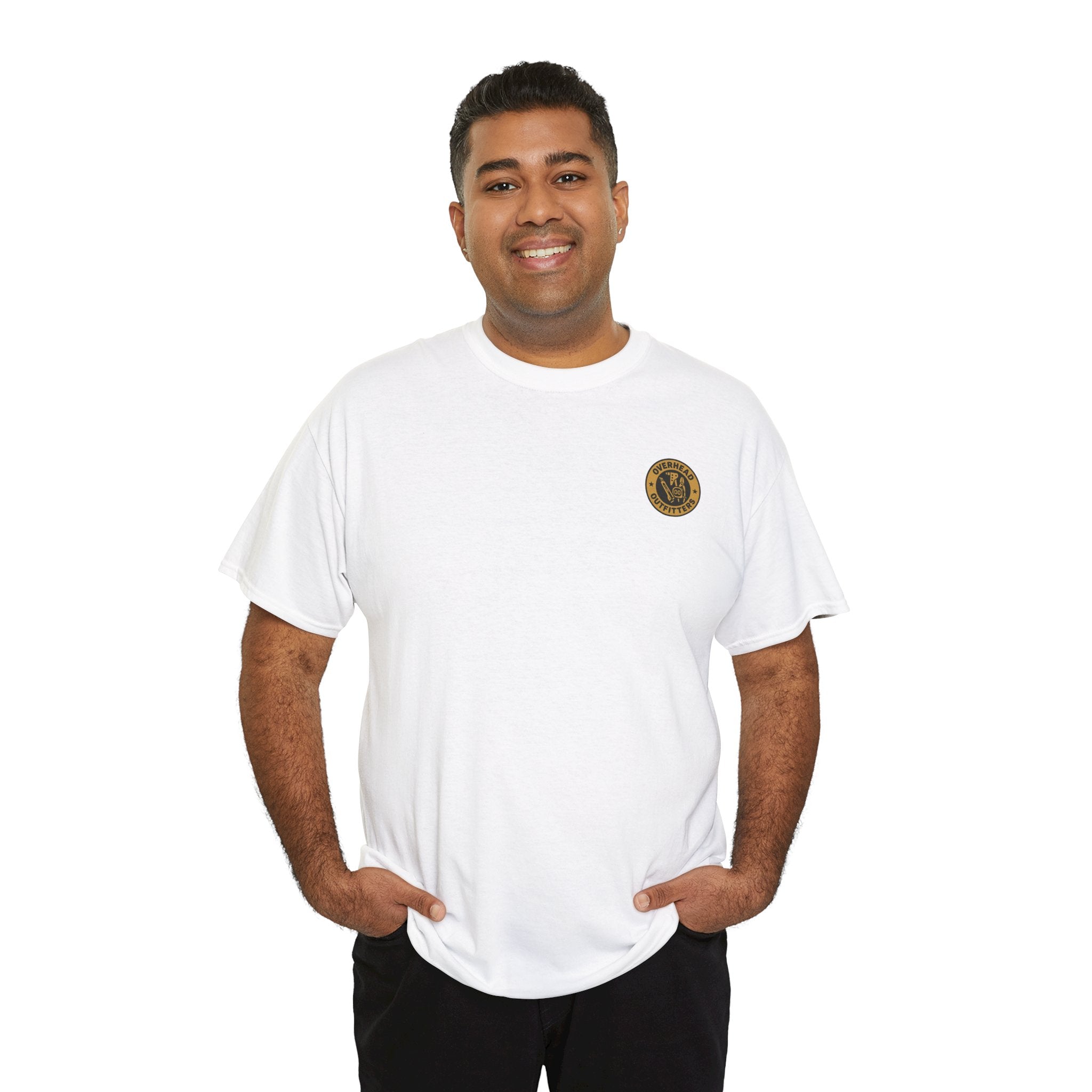 “Drop Zone Operator. Tile drop in effect." Military inspired shirt